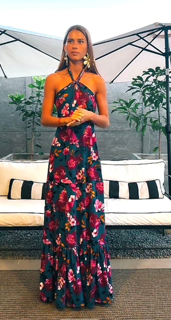 VESTIDO FLORENCIA CAMLU (Selecciona el color)