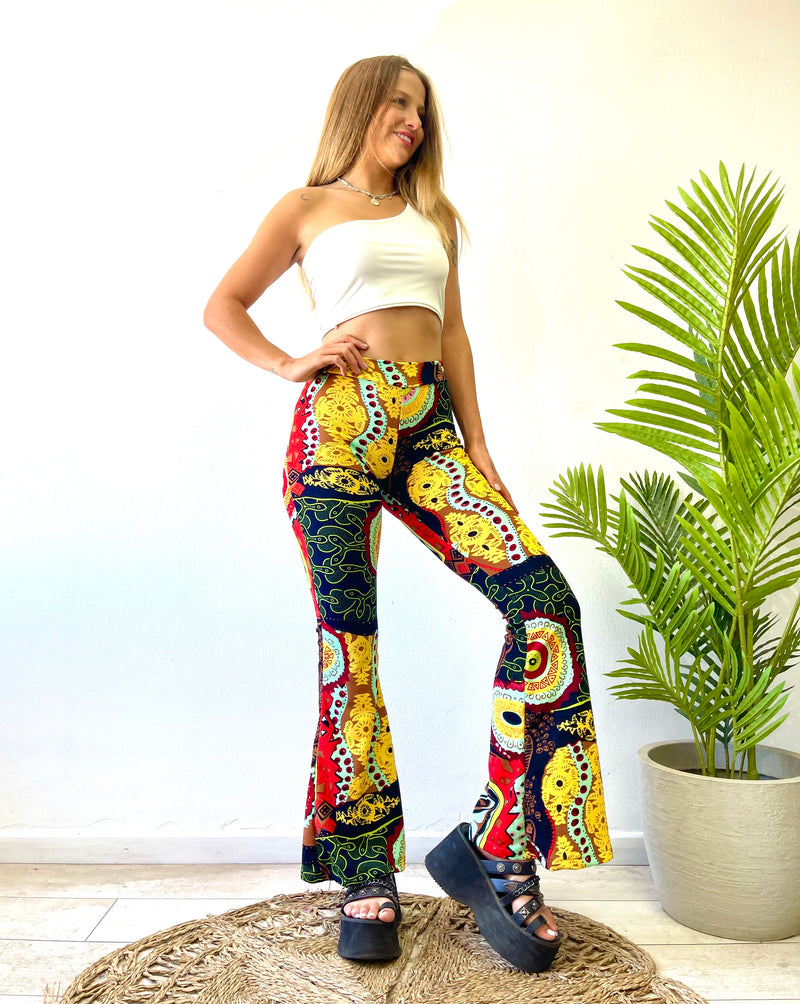 PANTALON TIPO CALZA FLARE