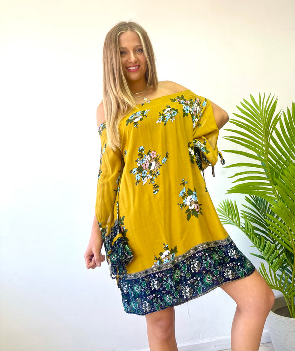 MINI VESTIDO BOHEMIO