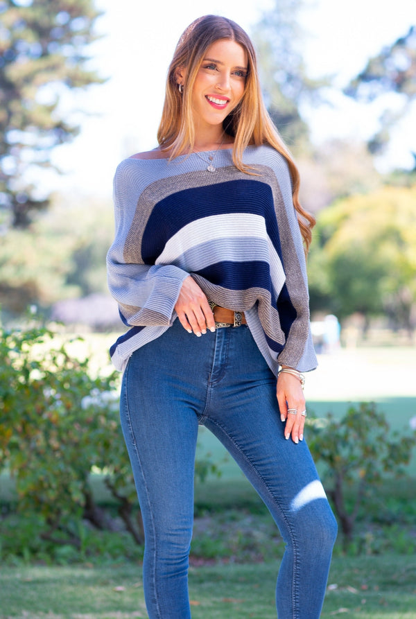 SWEATER LISTADO HORIZONTAL VICTORIA