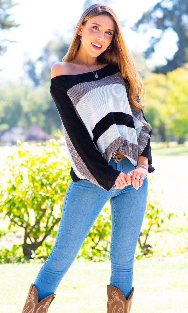 SWEATER LISTADO HORIZONTAL VICTORIA