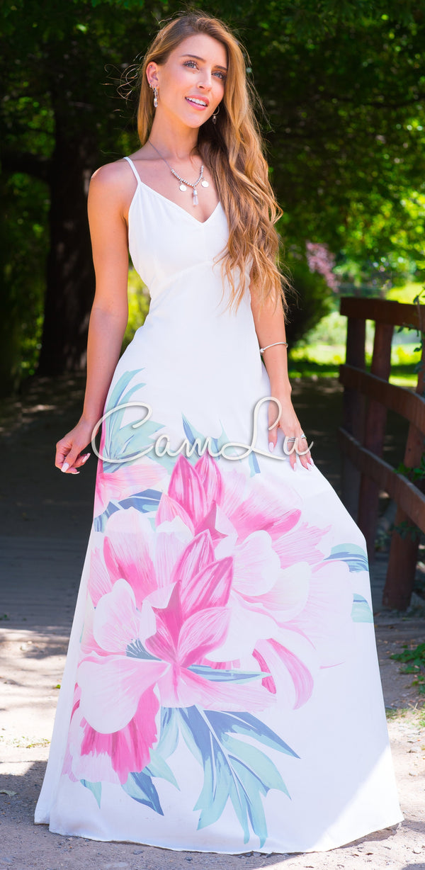 EXCLUSIVO VESTIDO FLOR PASTEL CAMLU