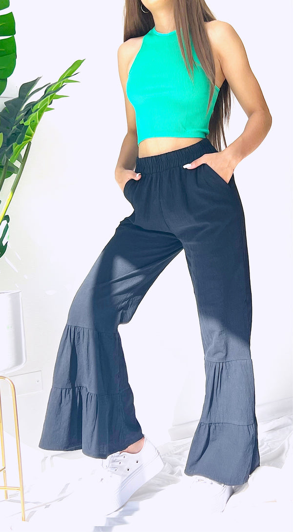 PANTALON COLORS LINO FLARE