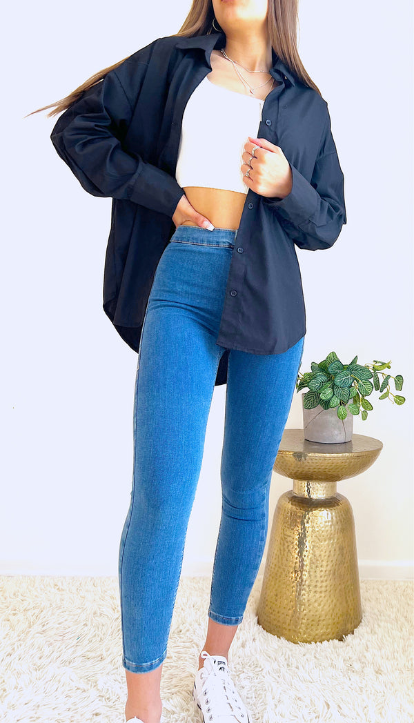 BLUSA NEGRA BASIC