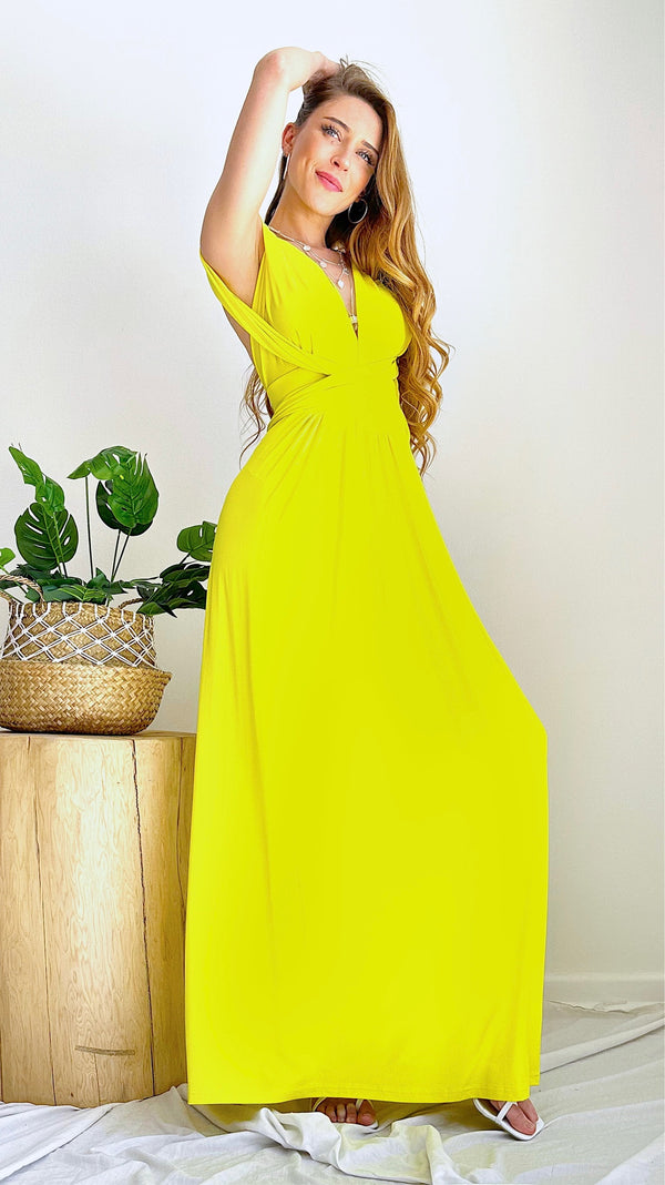 MAXI VESTIDO MULTIFORMA CAMLU(Confeccion nacional)