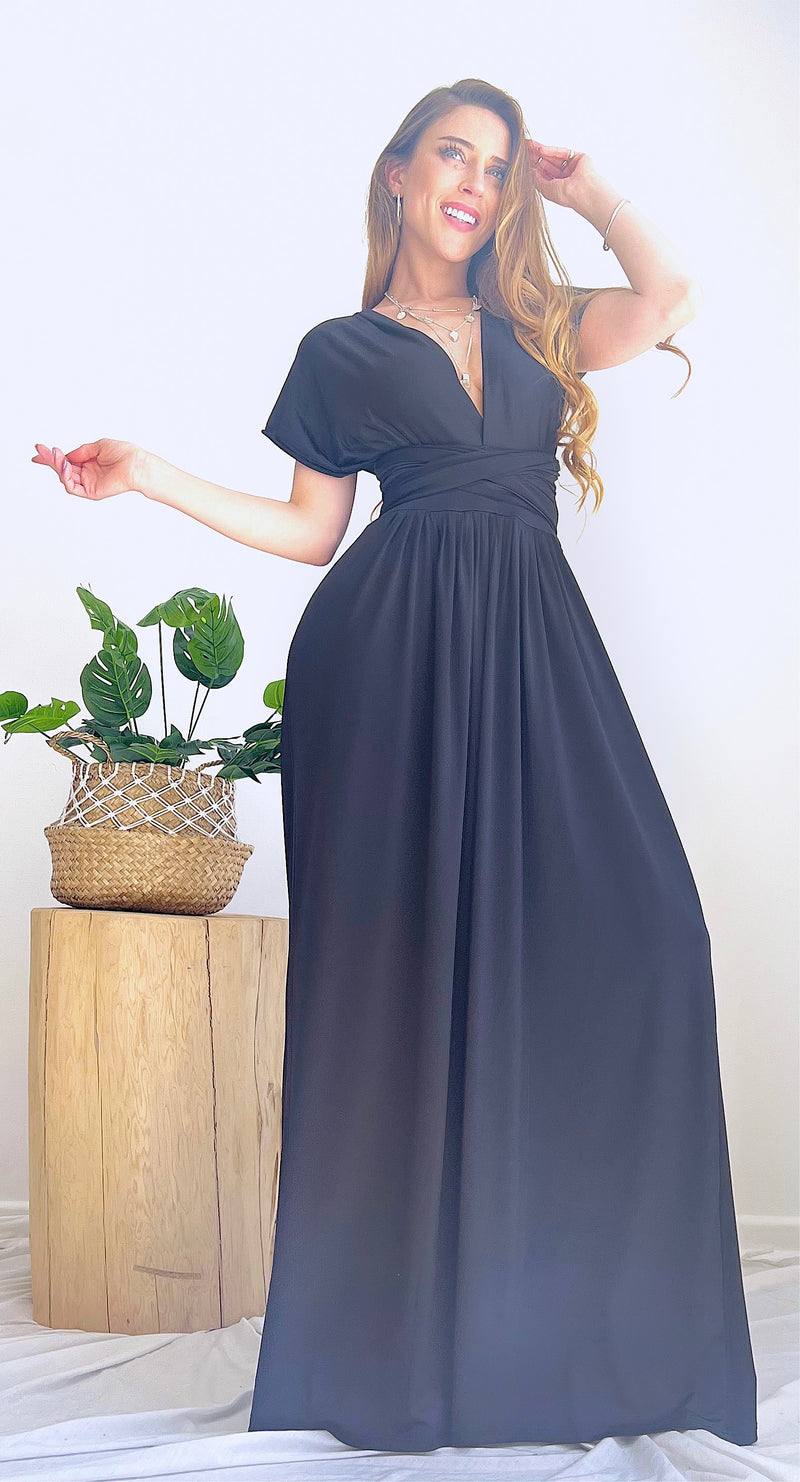 MAXI VESTIDO MULTIFORMA CAMLU(Confeccion nacional)