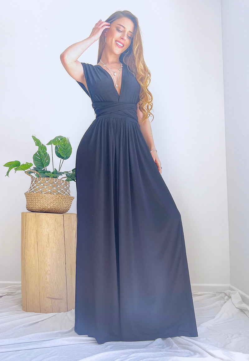 MAXI VESTIDO MULTIFORMA CAMLU(Confeccion nacional)