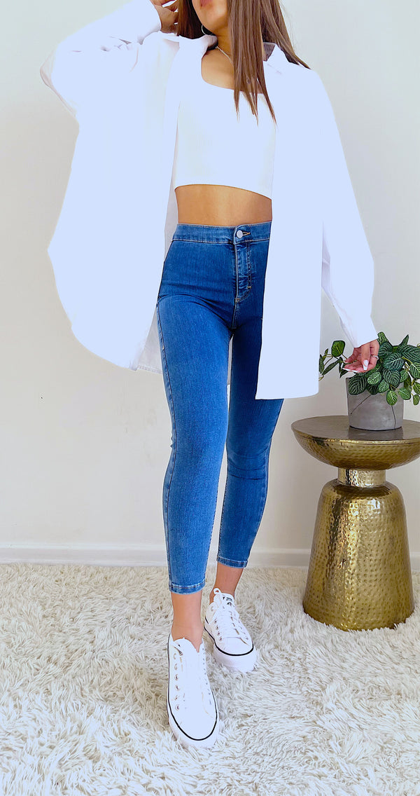 BLUSA WHITE BASIC