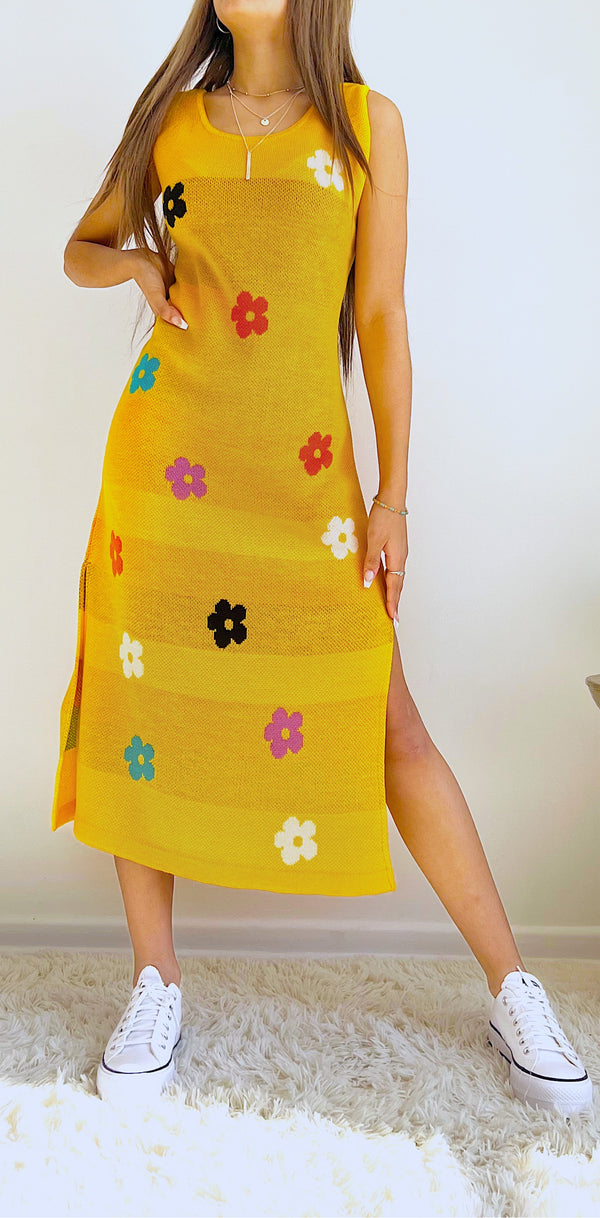 EXCLUSIVO MAXI VESTIDO SPRING FLOWERS