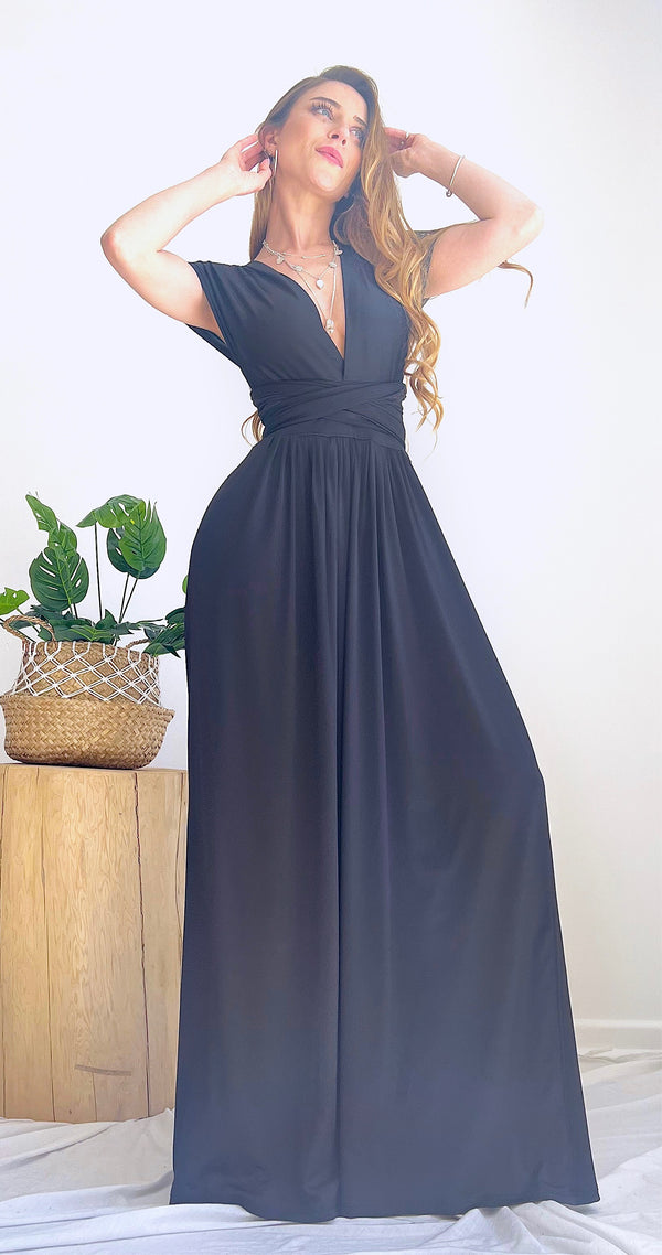 MAXI VESTIDO MULTIFORMA CAMLU(Confeccion nacional)