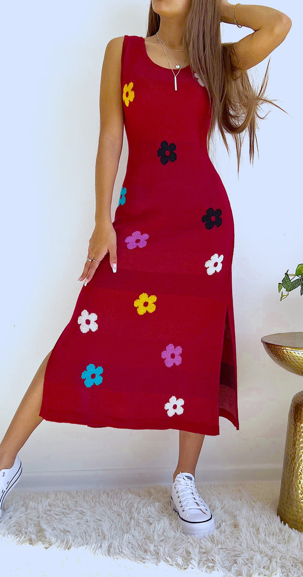 EXCLUSIVO MAXI VESTIDO SPRING FLOWERS